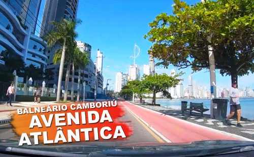 Avenida Atlântica em Balneário Camboriú
